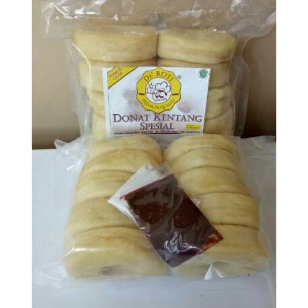 

Dijual Donat kentang PREMIUM De Roti spesial isi 10 pcs ➬✪✸