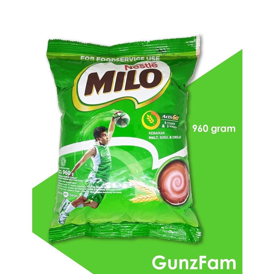 

Terlaris Milo Complete Mix Profesional 960gr by Nestle Professional / Milo Activ Go 960gr / Milo Active Go 960gr Expired Terbaru Ready