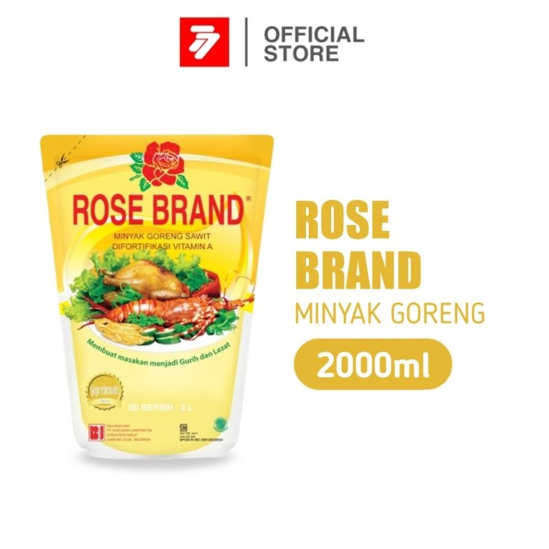 

[♢E26➤] Rose Brand Minyak Goreng Sawit Premium Refill Pouch 2 L Paling Laris