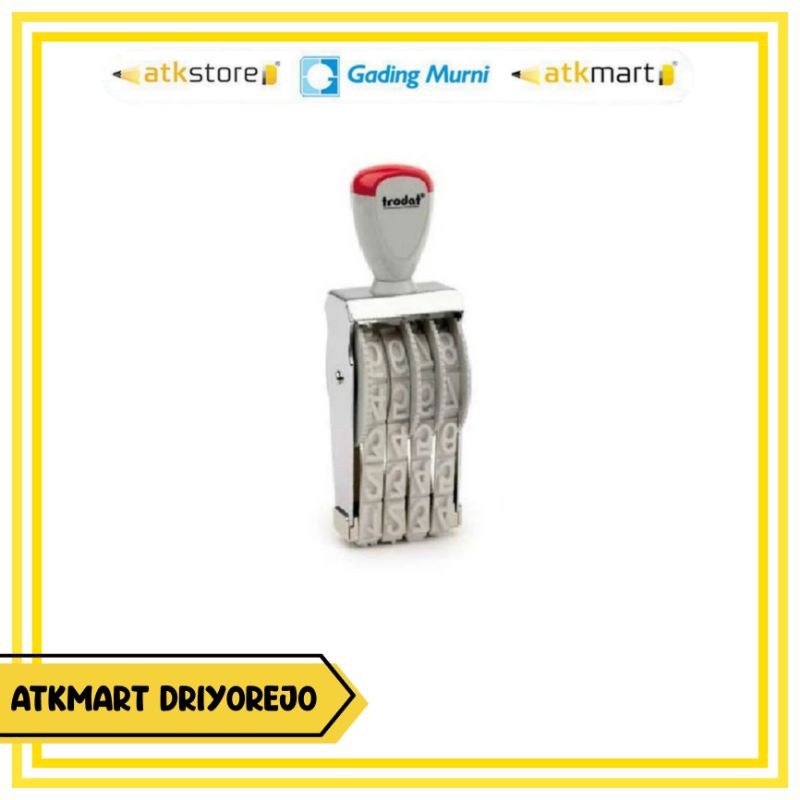 

TRODAT STEMPEL ANGKA 4DIGIT 1554 5.0MM