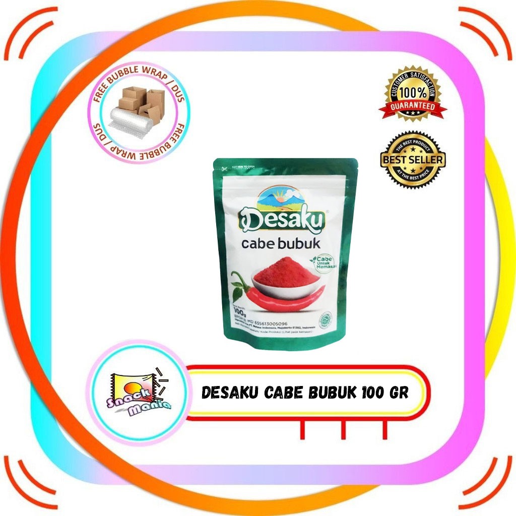 

Desaku Cabe Bubuk Cabai ~ 100 gr Chili Powder