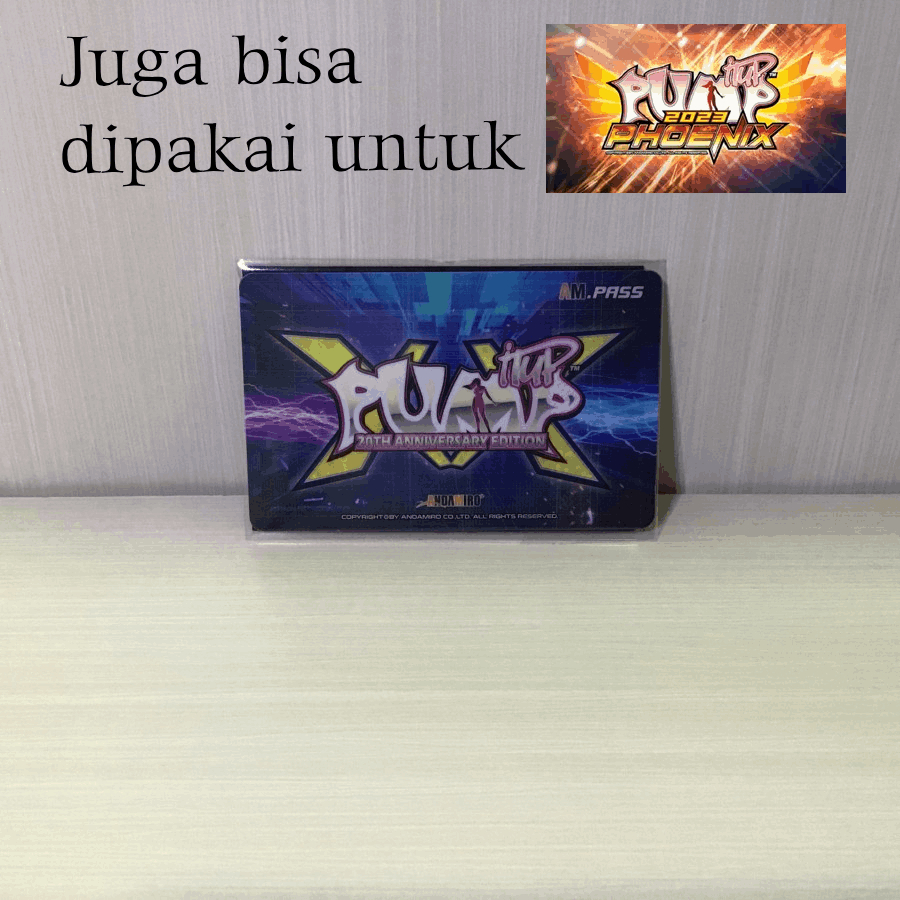 Pump it Up XX Card Am Pass