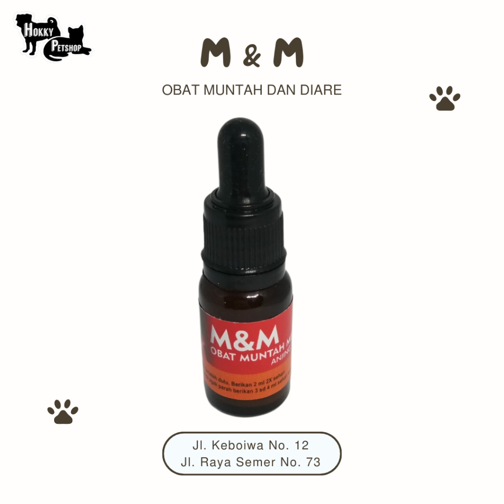 Obat Muntah dan Mencret Anjing dan Kucing (GRATIS SPUIT)