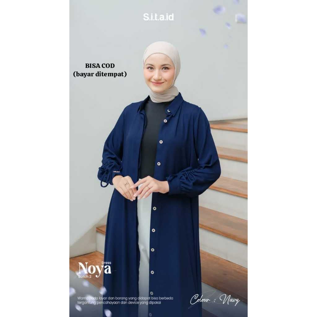 Sita.id Noya Dress Gamis Wanita Terbaru