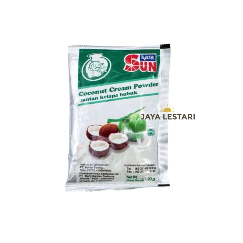 

Sun Kara Santan Kelapa Bubuk (20g)