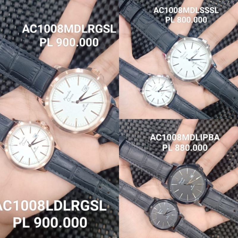 Jam Pria Wanita Ac1008 || AC 1008 Ld || Ac 1008 Md
