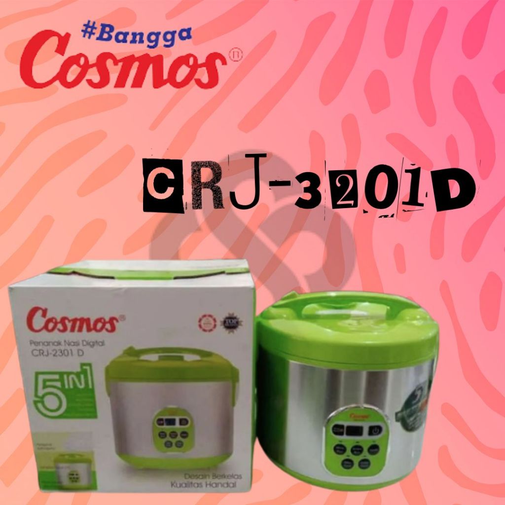 Cosmos CRJ2301D Magic Com 2 Liter 5in1 Digital