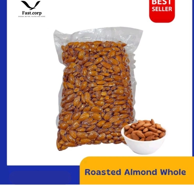 

[KODE 0ABJ8] Roasted Almond Kacang Almond Panggang Grade Super