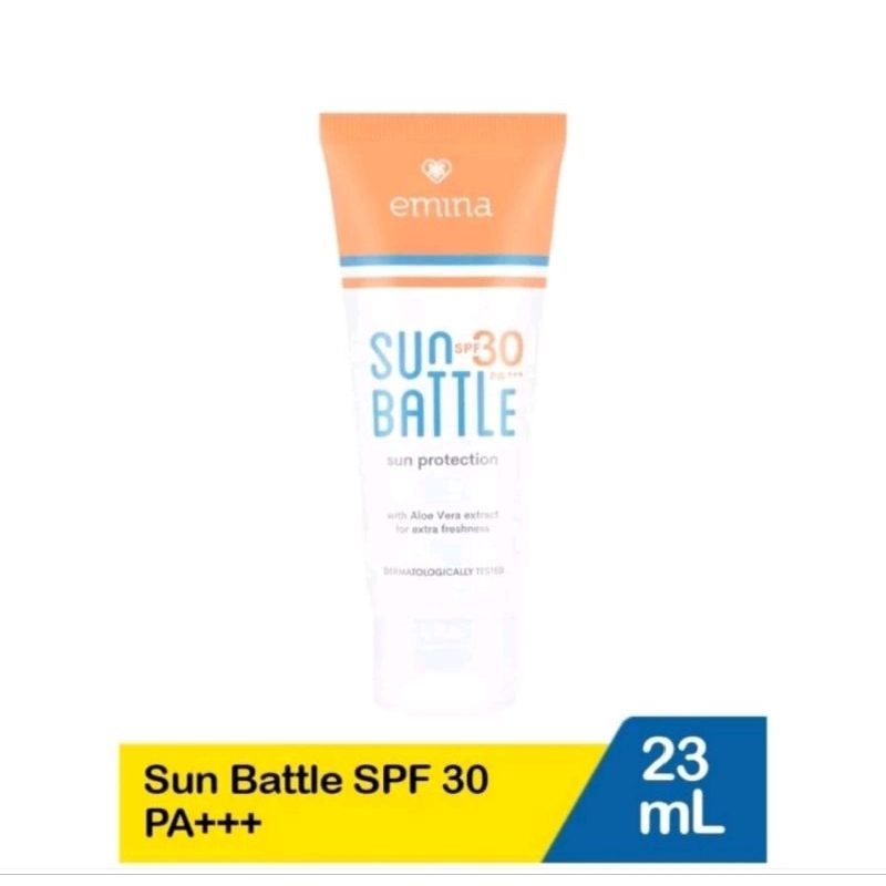 Emina sun battle spf 30 pa+++ sunscreen 23ml