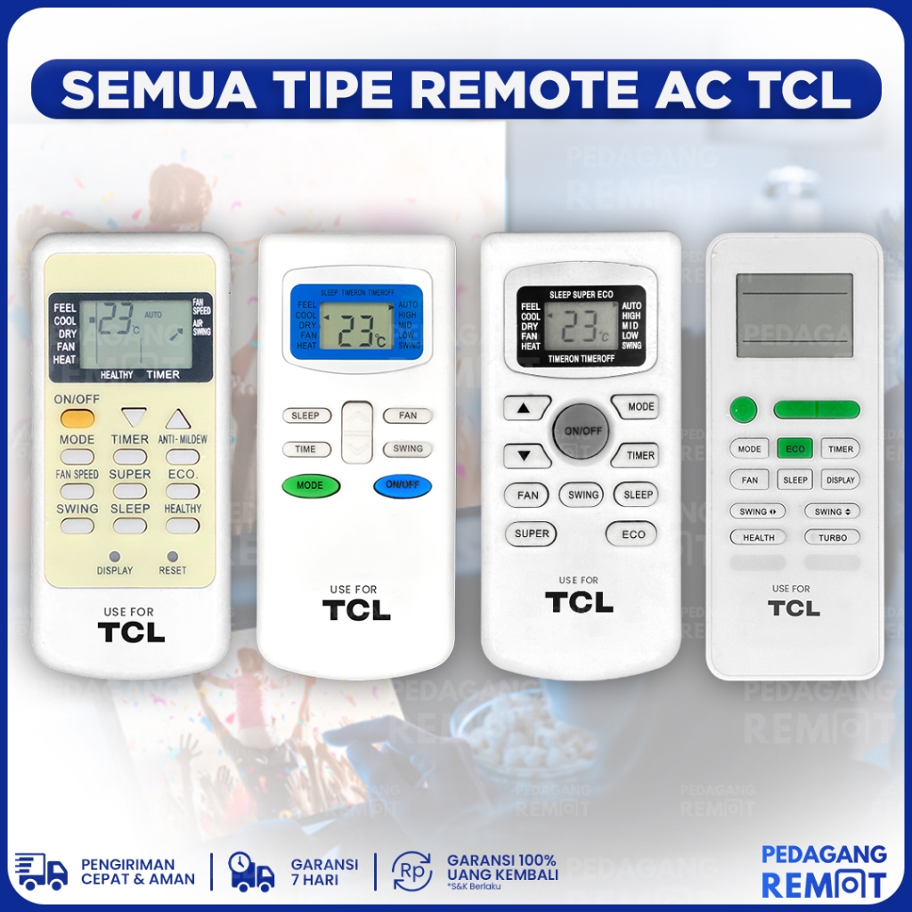 REMOT REMOTE AC TCL