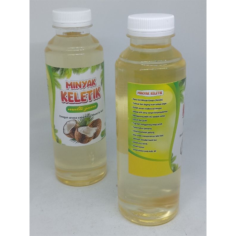 

Minyak Keletik Murni 100% ASLI/Minyak kelapa 500ml