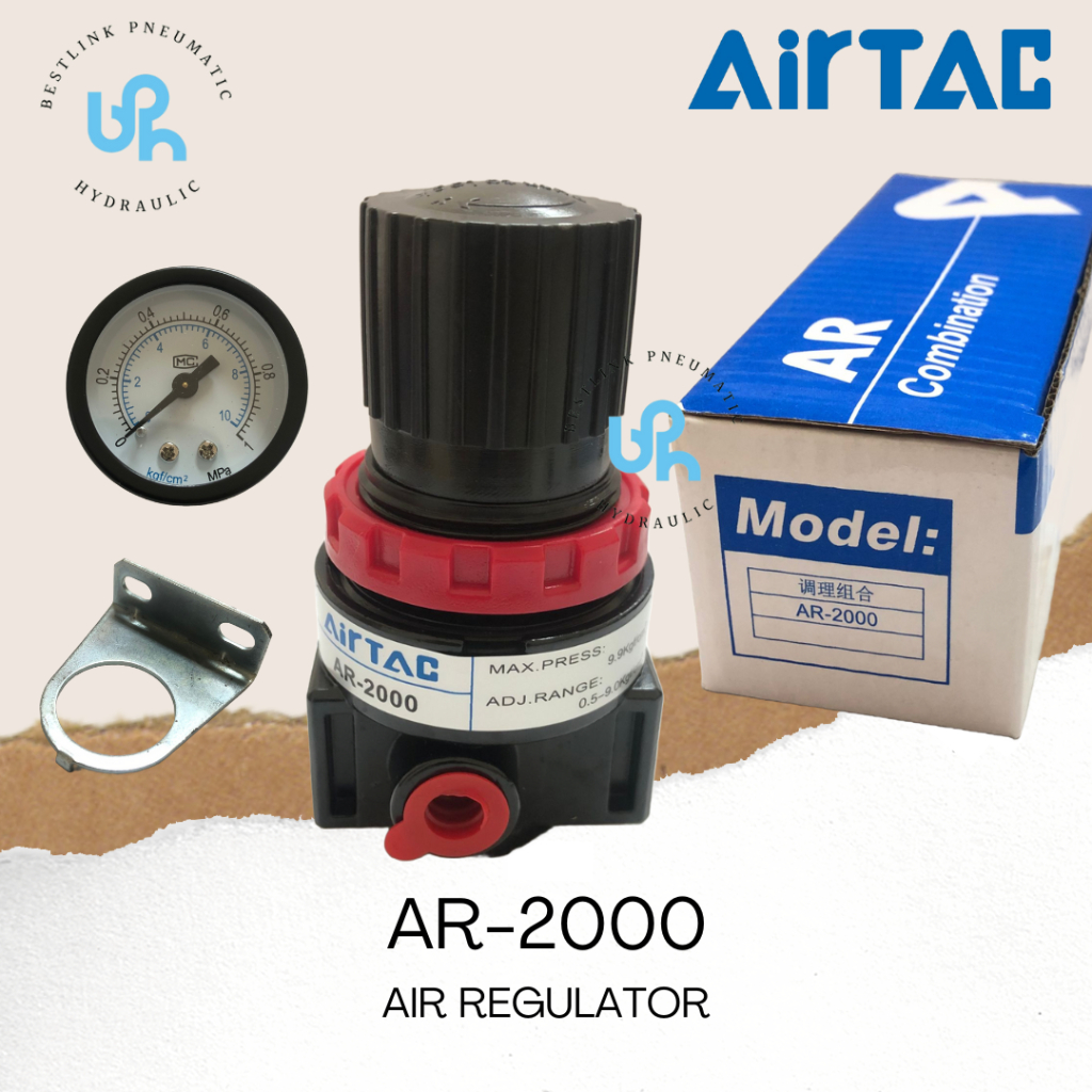 Pneumatic Air Regulator AR-2000 AIRTAC / AR2000