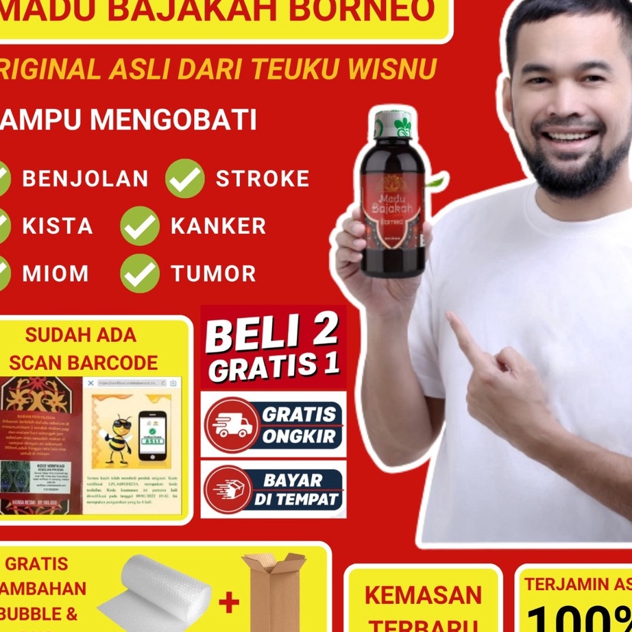 

[KODE C99IQ] Madu Bajakah Borneo [ORIGINAL 1000%] - Herbal Kanker Tumor Benjolan Kelenjar Asam Lambung dan Segala Kronis BA by Teuku Wisnu