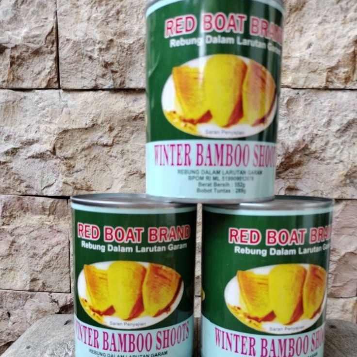 

[KODE E7QJB] RED BOAT REBUNG KALENG / WINTER BAMBOO SHOOT 552 GRAM