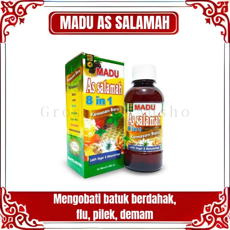 

MADU AS SALAMAH 8 IN 1 / MADU BATUK HERBAL ORIGINAL 280 ML