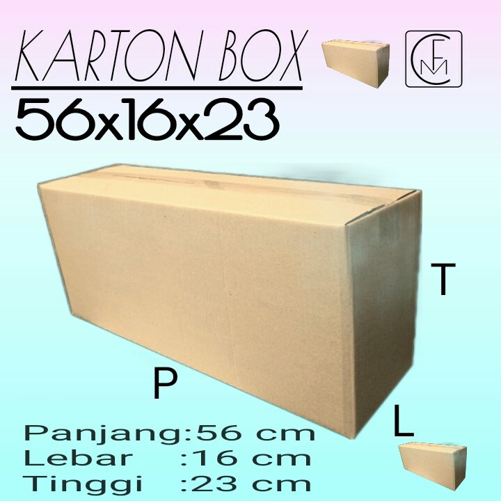 

Kardus Packing Ukuran 56x16.5x23