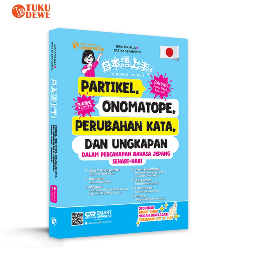 Buku Nihongo Joozu Buku Partikel Bahasa Jepang