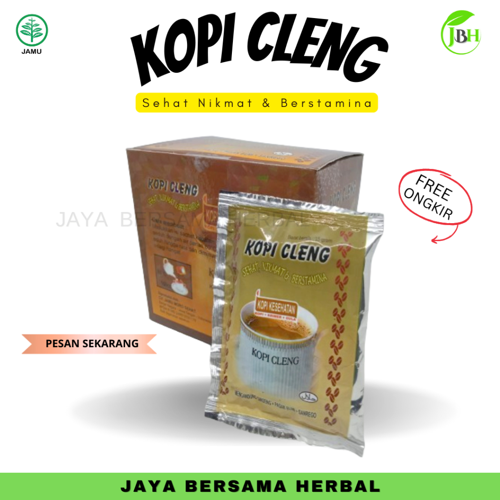 PROMO KOPI STAMINA CLENG | JAMU HERBAL KUAT PRIA DEWASA ORIGINAL