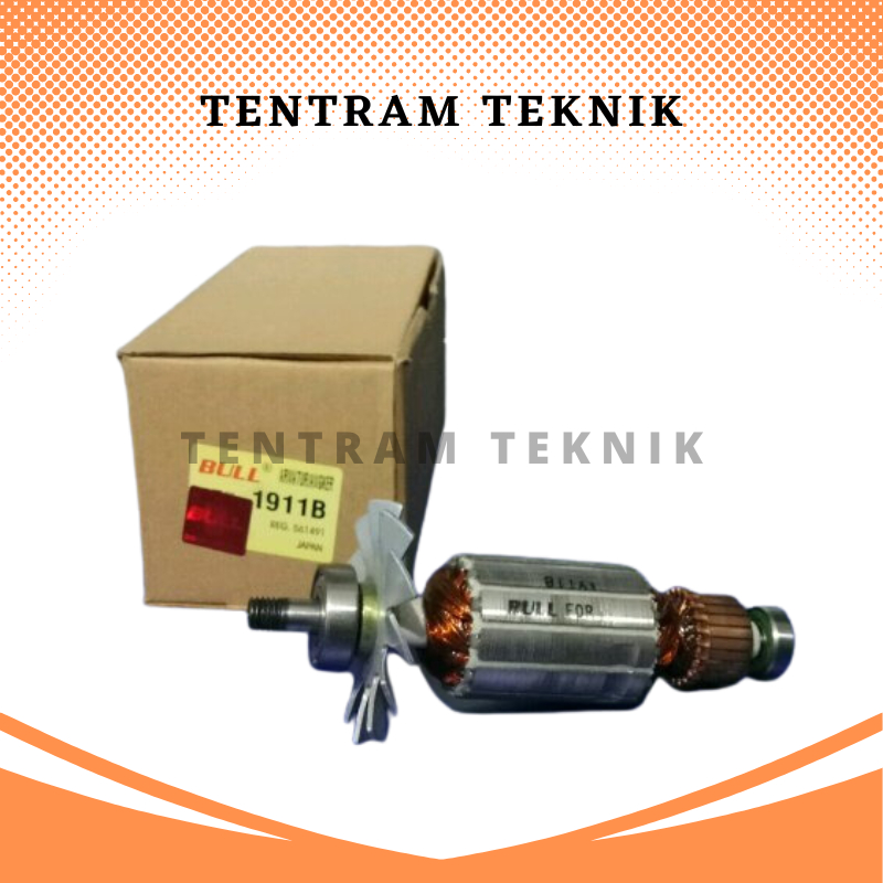 Armature Planer 1911 Bull / Armature MT1911B Armature Angker Merk BULL for Mesin Planer MT 1911B 191