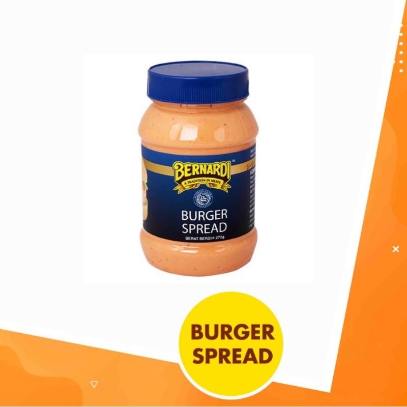 

Bernardi burger spread 270gr