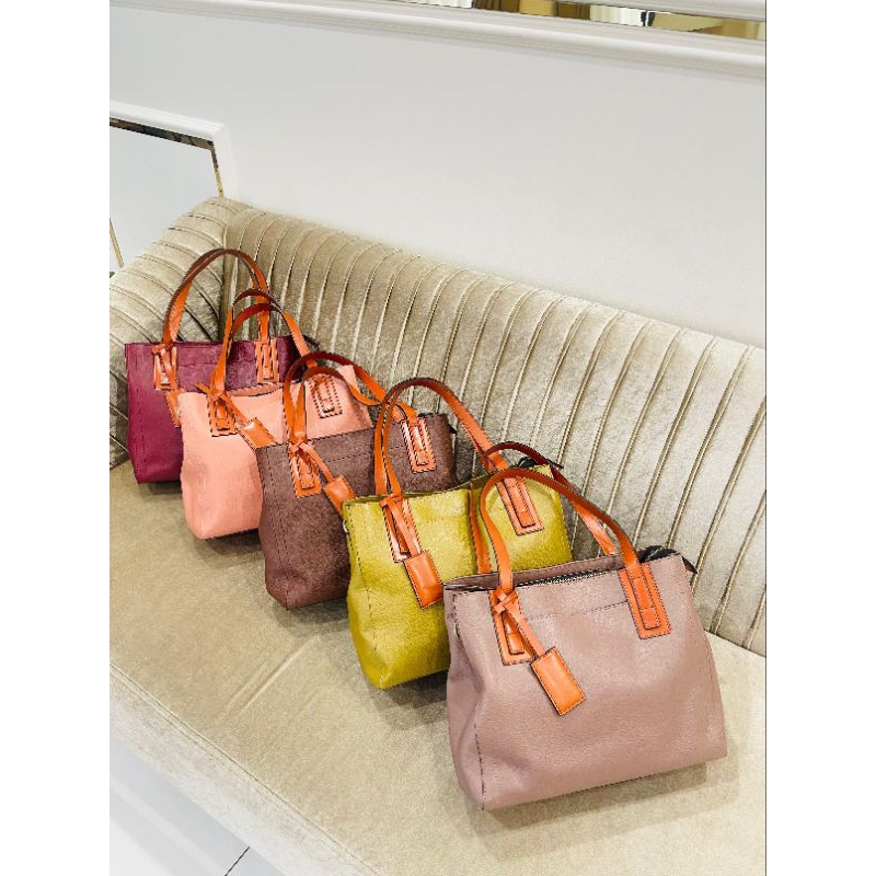 (SIZE L) TAS PAPIRUT KULIT SAPI ASLI SUKAREGANG GARUT