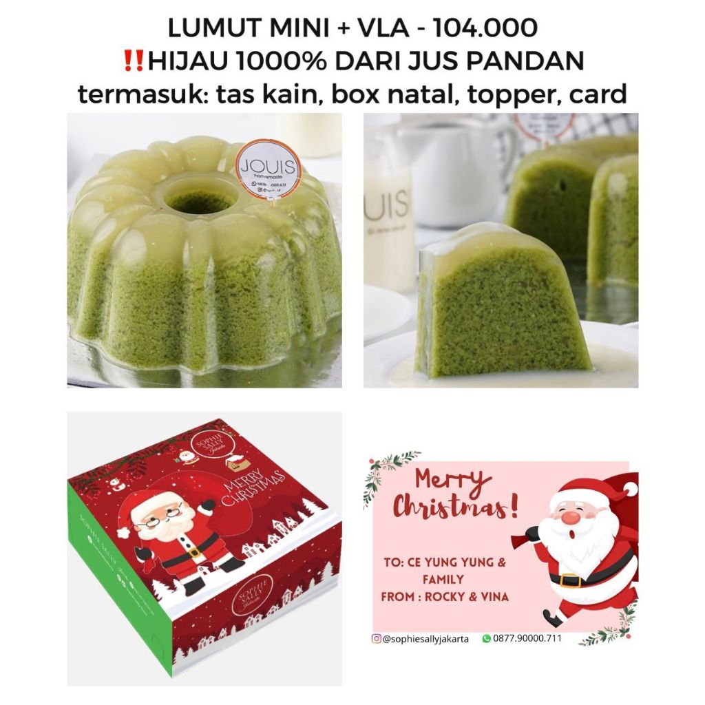 

Hampers Natal Pudding Mini Christmas Edition - READY SETIAP HARI