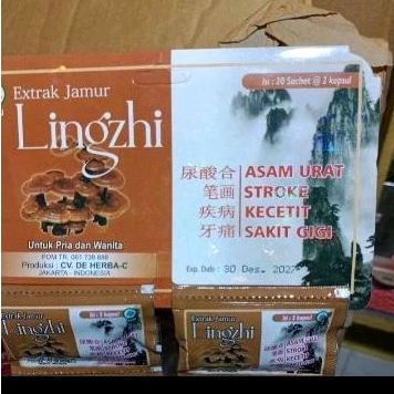 Ekstrak jamur lingzhi kapsul