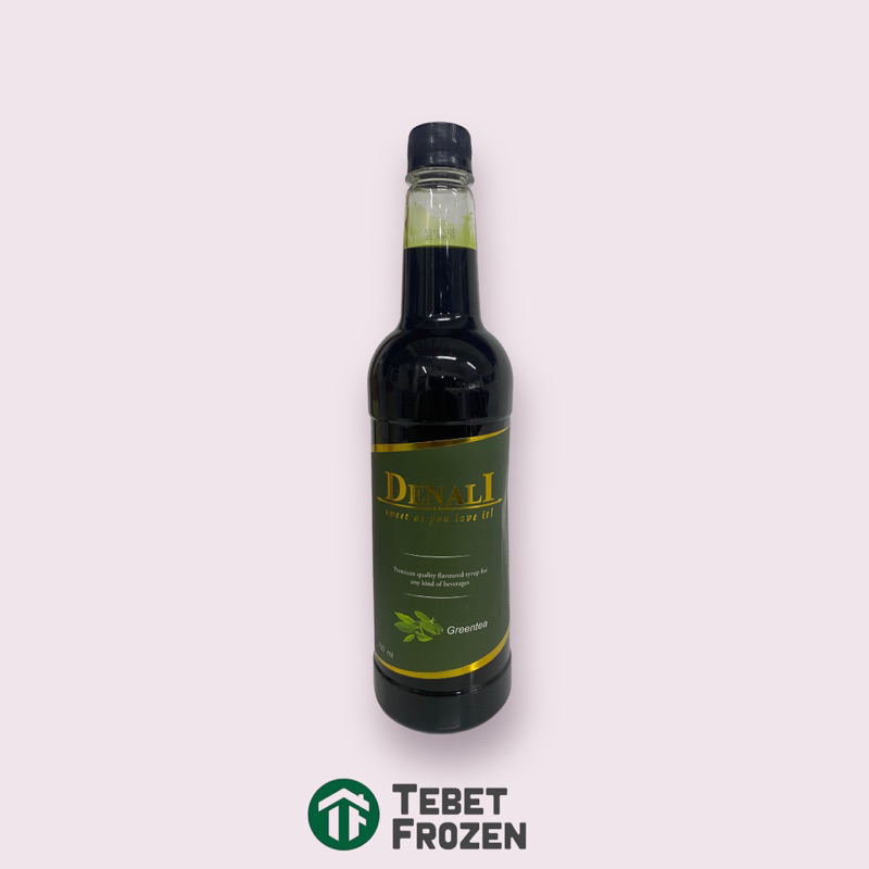 

DENALI GREENTEA SYRUP 750ML - TEBET FROZEN