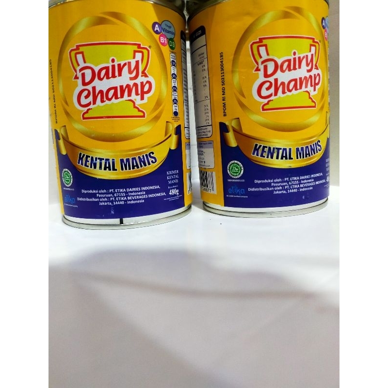 

susu kaleng dairy champ