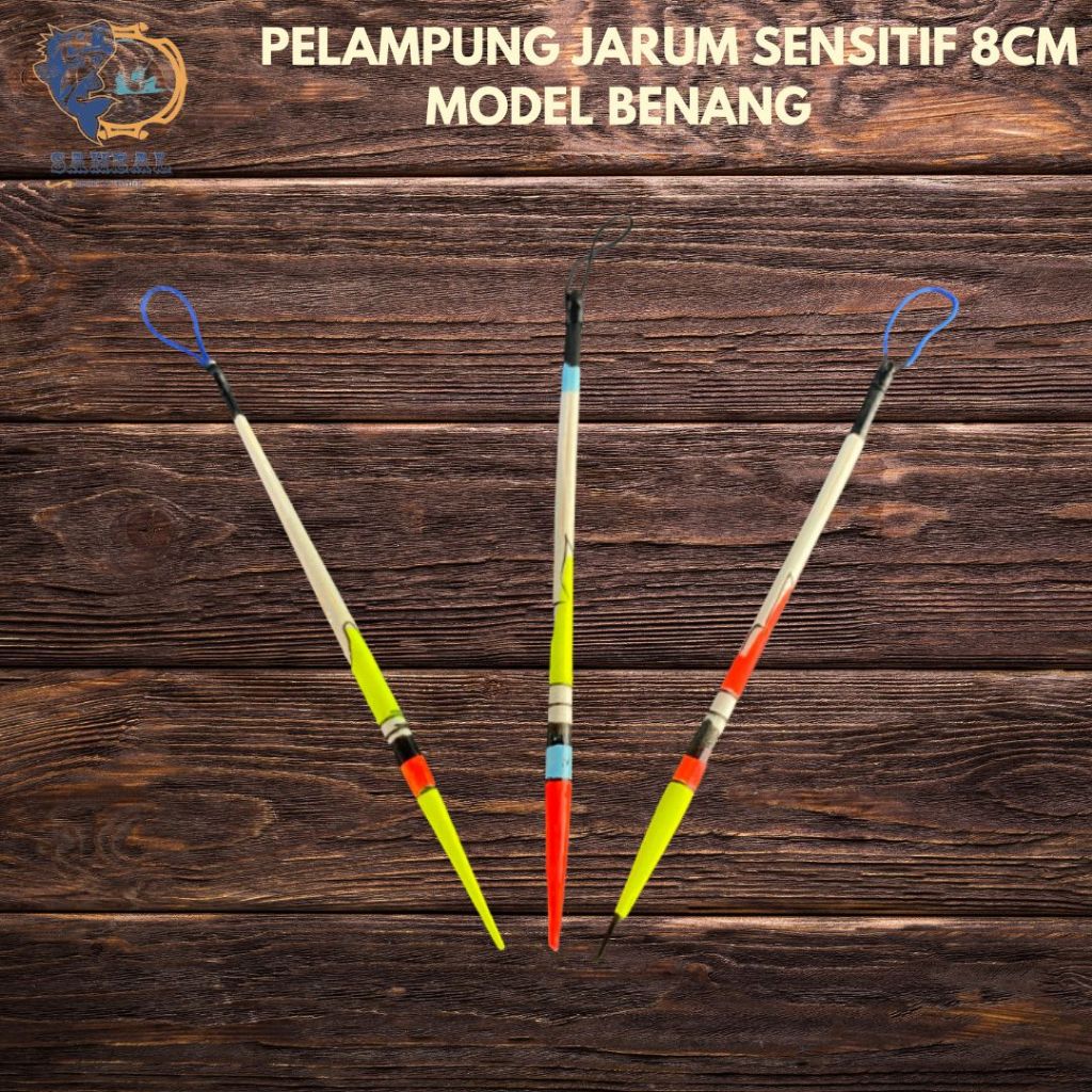 Pelampung pancing Ikan Mas Model Jarum Sensitif 8CM (Benang)
