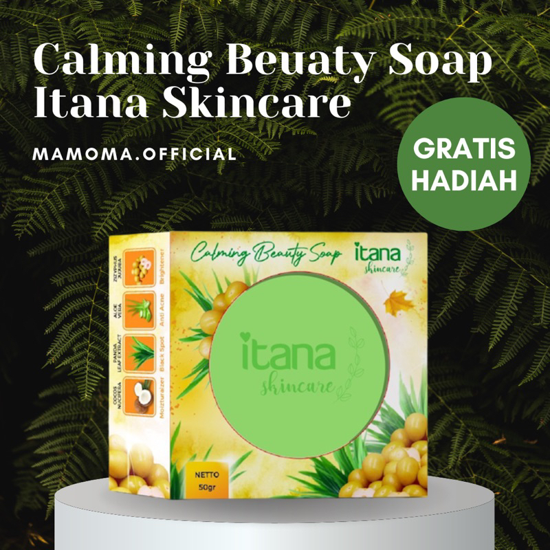 READY  100% Ori Calming Beauty Soap Itana Skincare • Sabun Viral