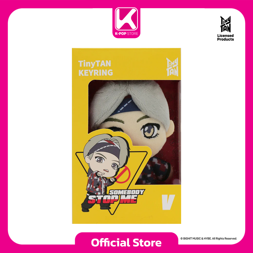 BTS Mic Drop Keyring Doll TinyTan Ofiicial - V