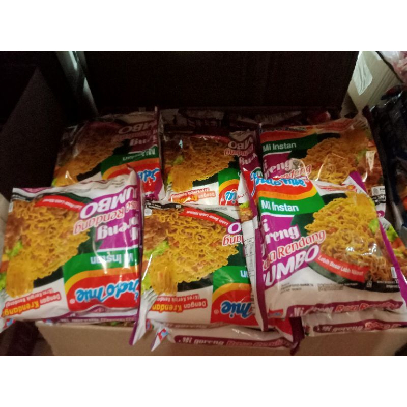 

Indomie Jumbo Goreng Rasa Rendang 5 Pcs x 120gr