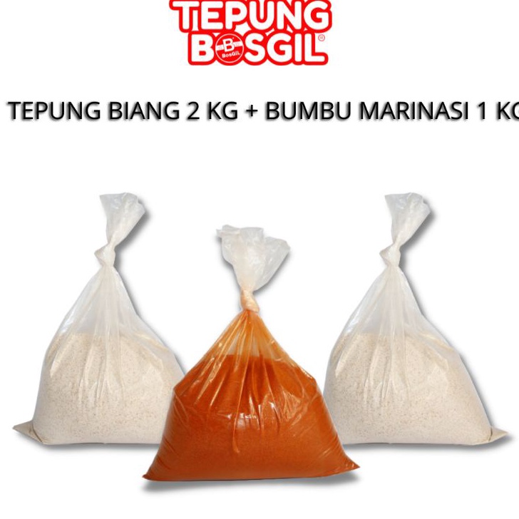 

Model Baru Tepung Premium Fried Chicken (Tepung Biang 2 kg + Bumbu Marinasi 1 kg)