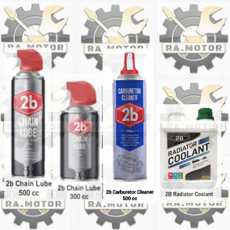 [Baca Deskripsi]Chain Lube-Pelumas Rantai Isi 300ml 500ml-Carburetor Cleaner Isi 500ml Air Radiator-