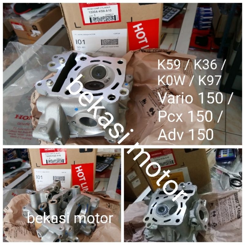 1220A-K59-A10 cylinder head honda vario 150 pcx 150 ADV 150 original 1220AK59A10 K36 K97 K0W