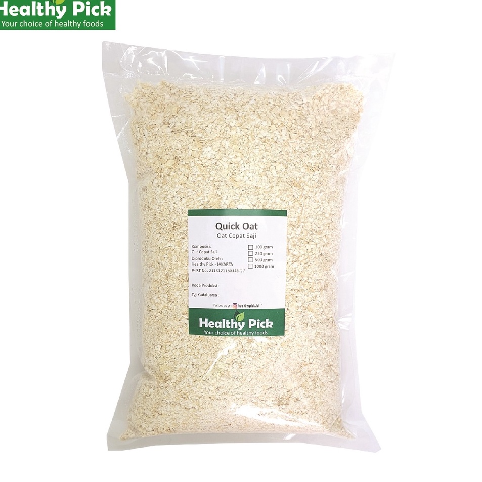 

Stock Banyak Instant Oat / Quick Rolled Oat 1kg