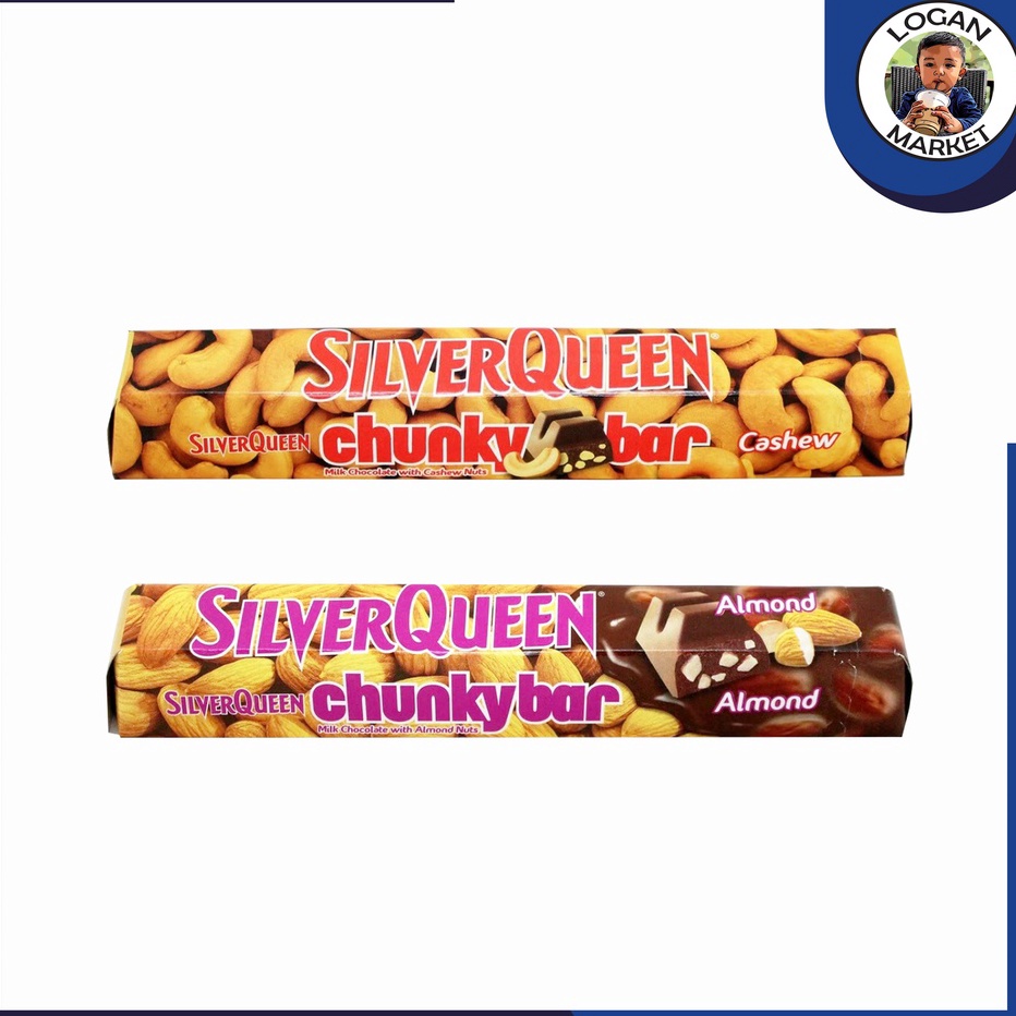 

Dijual Murah Silverqueen Silver Queen Chunky Bar Coklat Cokelat 95gr 95gram 95 gram