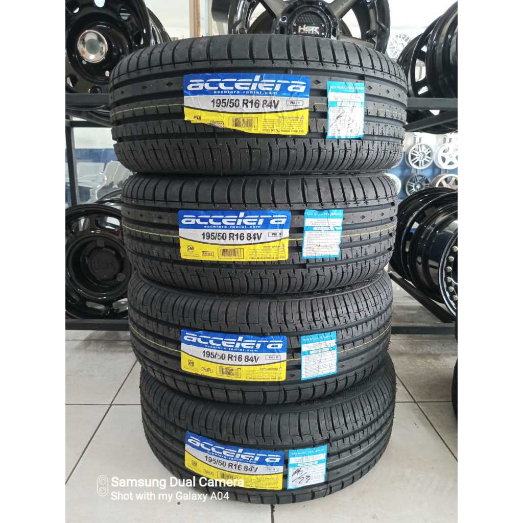 BAN MOBIL 195 50 R16 RING 16 ACCELERA PHI-R BAN MOBIL TUBELES SIENTA