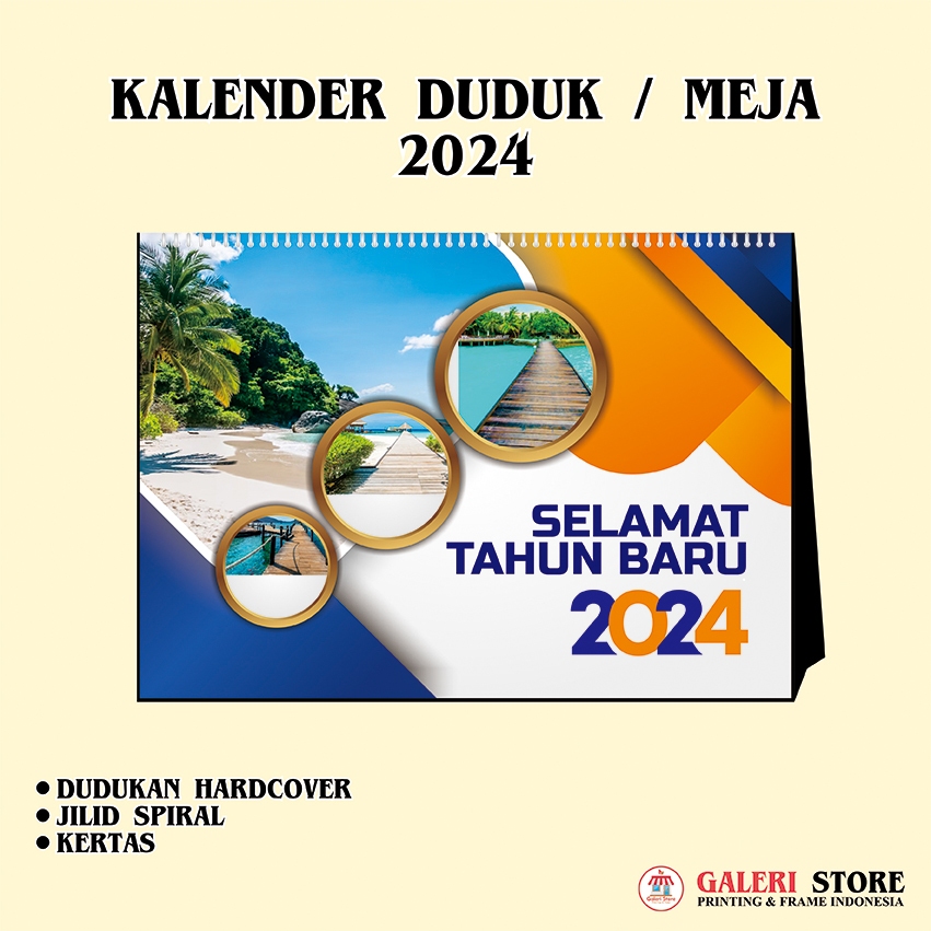 

KM002 - Kalender Meja 2025 | Kalender Duduk 2024 I Kalender Hardcover Jilid Spiral 2025
