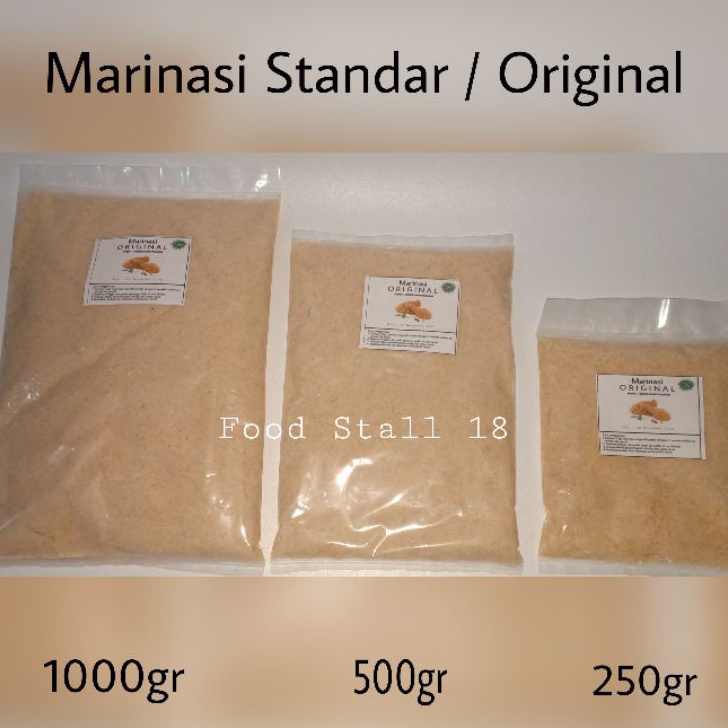 

Ready Bumbu Marinasi Standar Original 500 gram - Tepung Marinade Rendaman Daging Ayam 500gr