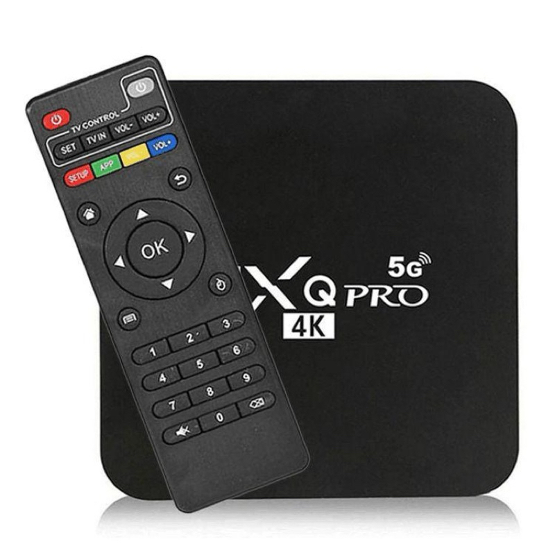 TERBARU ANDROID TV BOX MXQ PRO 5G 4K 8GB RAM + 128GB ROM SMART ANDROID TV BOX WIFI RECEIVER TV