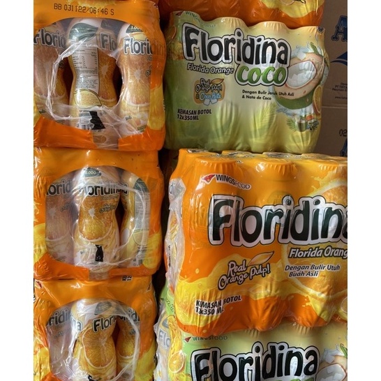 

Terbatas floridina florida orange read orange pulp! kemasan botol 12x350 ml