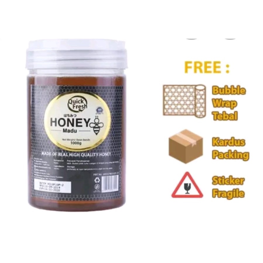

Diskon Madu Murni Asli Quick Fresh Honey 1kg Bucket