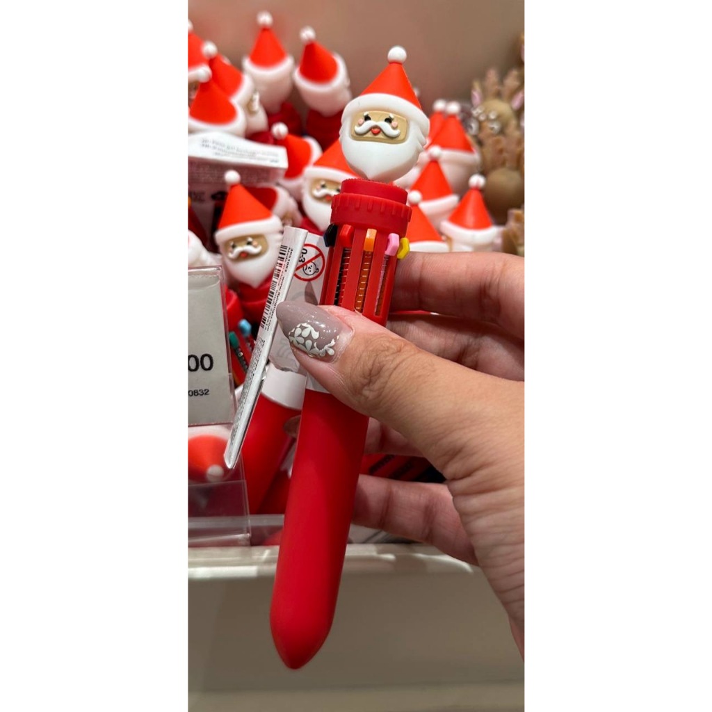 

JASTIP - FLYING TIGER PEN 10 COLOUR SANTA