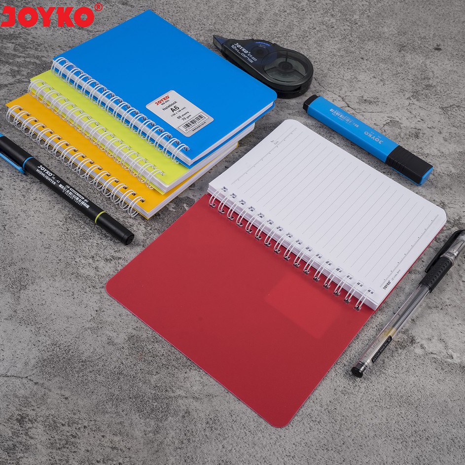 

Harga Termurah JOYKO NOTEBOOK DIARY A6 60 SHEETS / BUKU CATATAN AGENDA BERGARIS NB-665 Seller