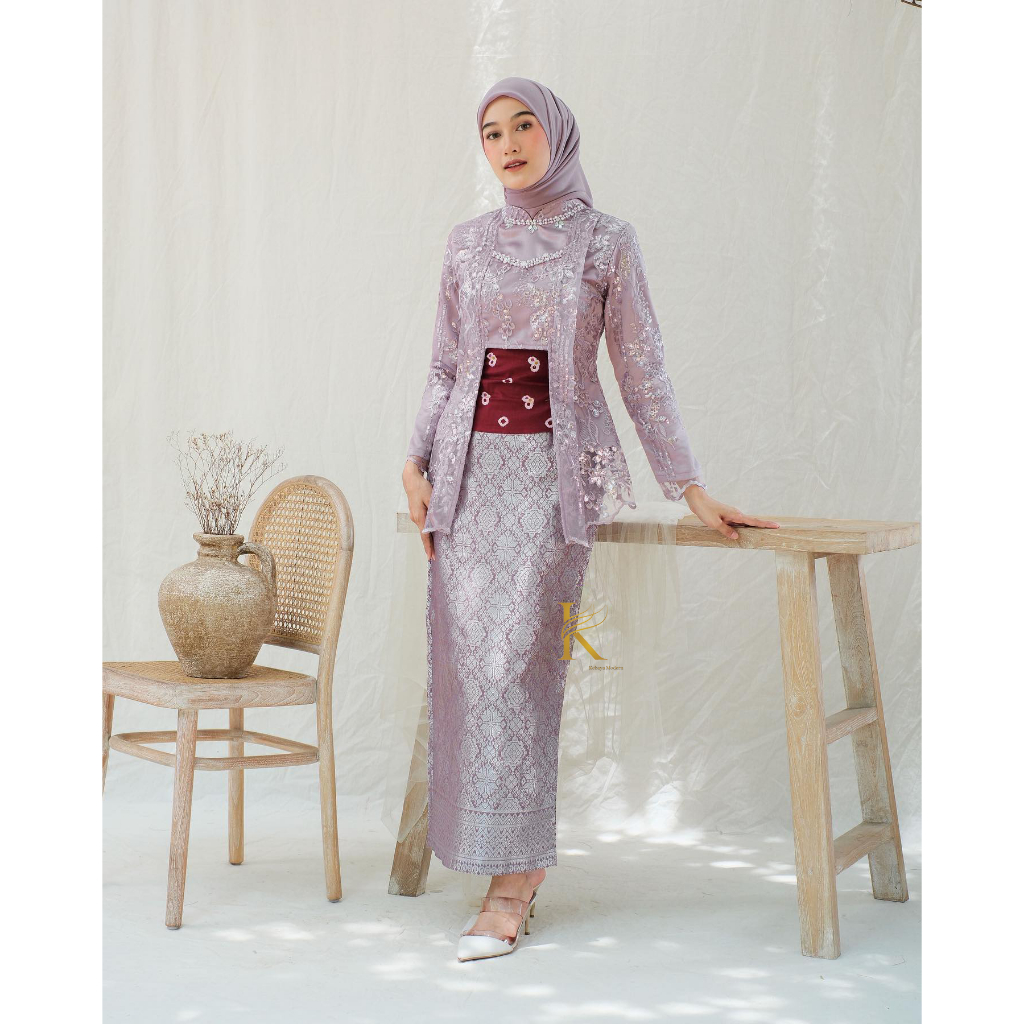 Amyra Kutubaru | Kebaya Kutubaru Set Wanita Kebaya Lamaran Kebaya Wisuda Tunangan