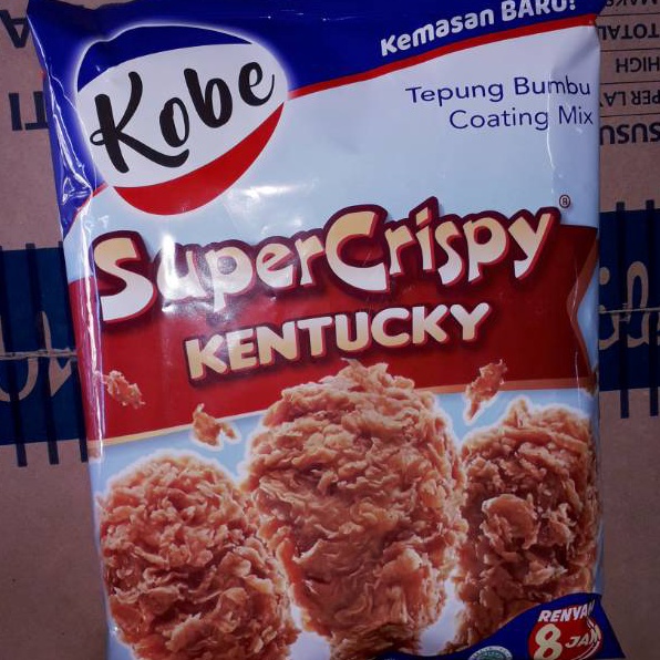 

Terkini Tepung kobe kentucky krispy 850gr