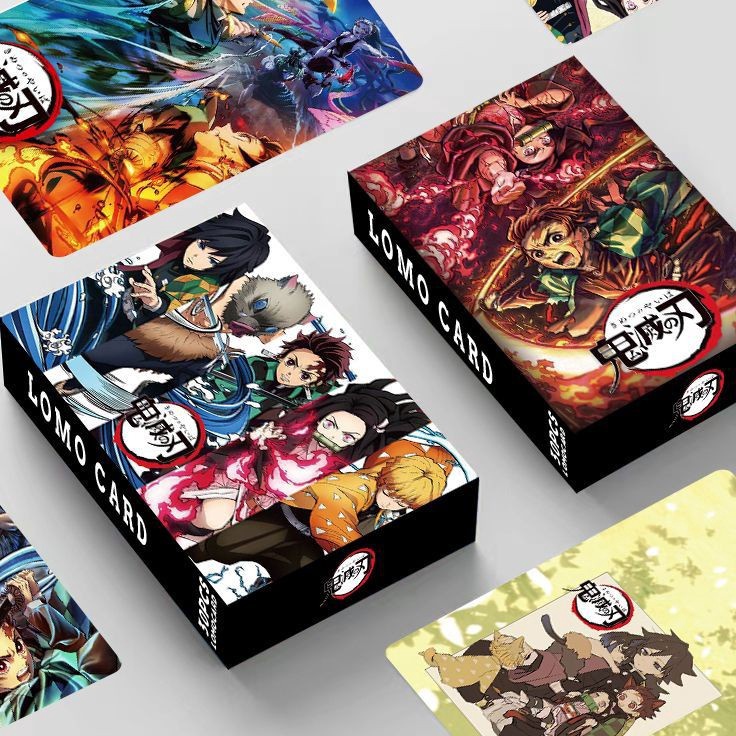 Jangan ketinggalan Lomo card / kartu anime / foto anime one piece kimetsu no yaiba naruto