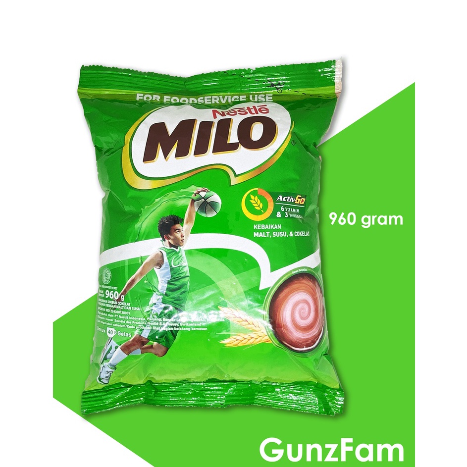 

Ready Milo Complete Mix Profesional 960gr by Nestle Professional / Milo Activ Go 960gr / Milo Active Go 960gr Expired Terbaru